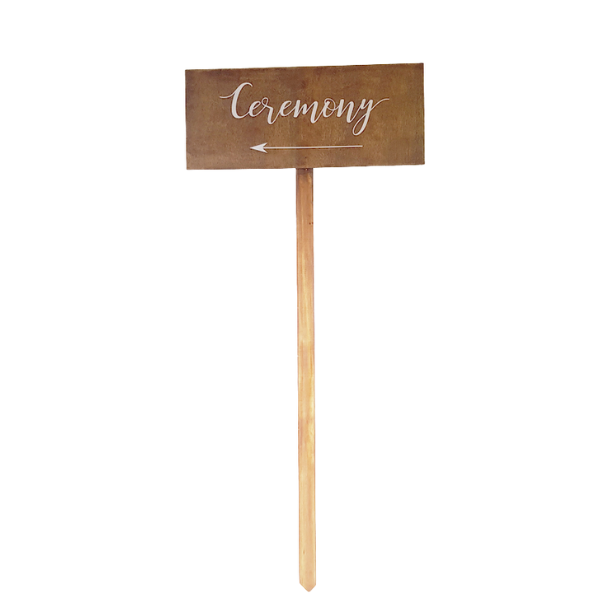 Ceremony Directional Signage 